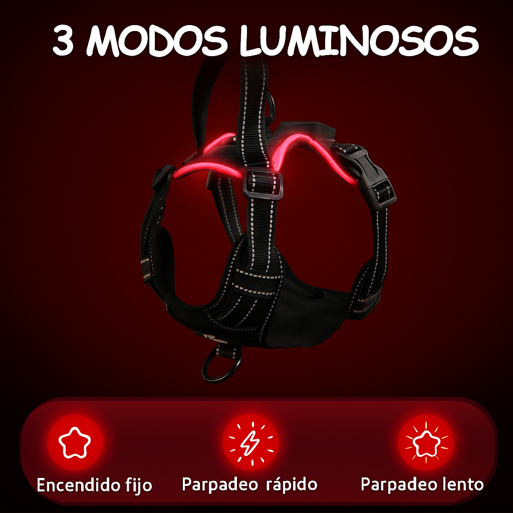 Arnés con Luz LED - Guardian Light